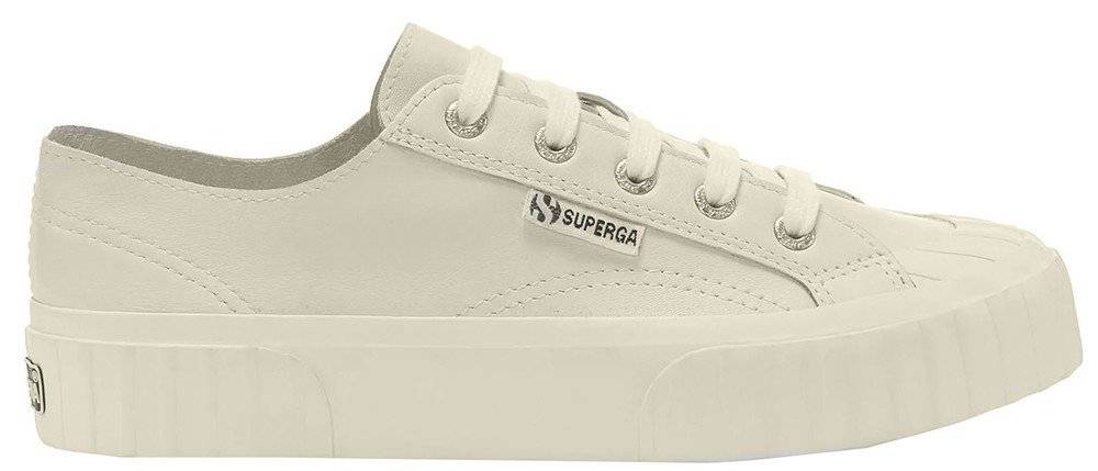 SUPERGA ΠΑΠΟΥΤΣΙ SUPERGA 2630 STRIPE UNLINED NAPPA S7123HW ADU ΜΠΕΖ