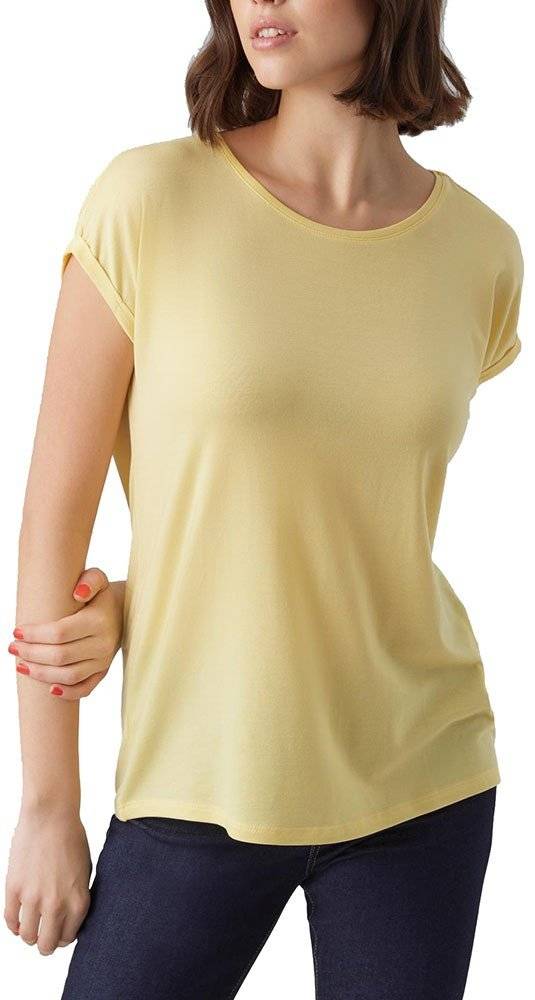 VERO MODA T-SHIRT VERO MODA VMAVA 10284468 ΚΙΤΡΙΝΟ