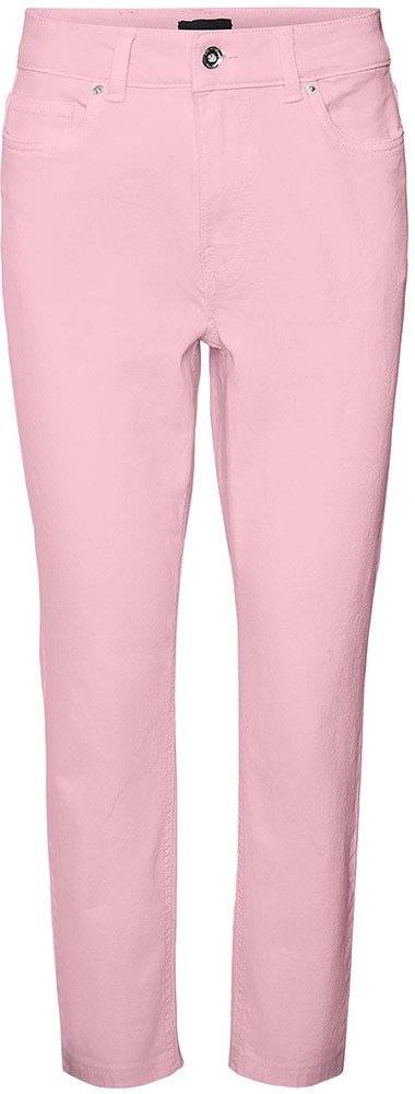 VERO MODA JEANS VERO MODA VMBRENDA HR STRAIGHT 10252779 ΑΝΟΙΧΤΟ ΡΟΖ