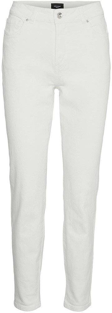 VERO MODA JEANS VERO MODA VMBRENDA HR STRAIGHT 10252779 ΛΕΥΚΟ