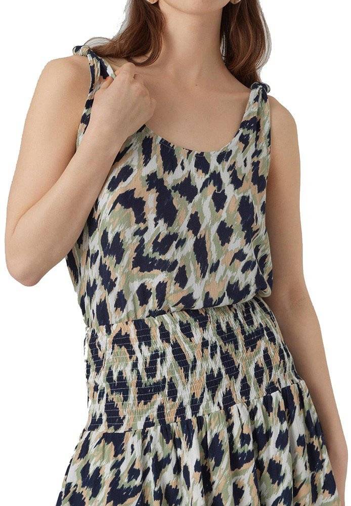 VERO MODA TOP VERO MODA VMMENNY SINGLET 10281909 ΠΟΛΥΧΡΩΜΟ
