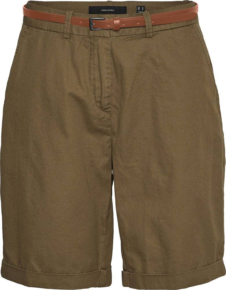 VERO MODA ΒΕΡΜΟΥΔΑ VERO MODA VMFLASHINO MR REGULAR 10283541 ΚΑΦΕ
