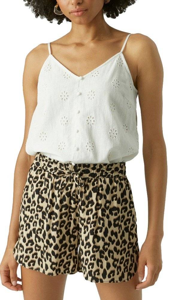 VERO MODA TOP VERO MODA VMMAJA 10281723 ΛΕΥΚΟ