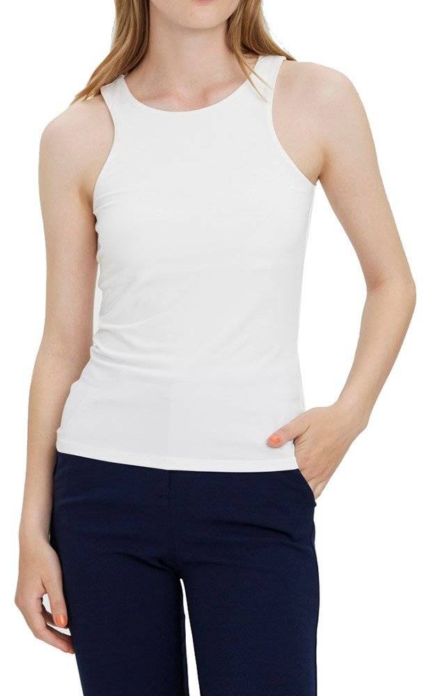 VERO MODA TOP VERO MODA VMBIANCA 10279787 ΛΕΥΚΟ