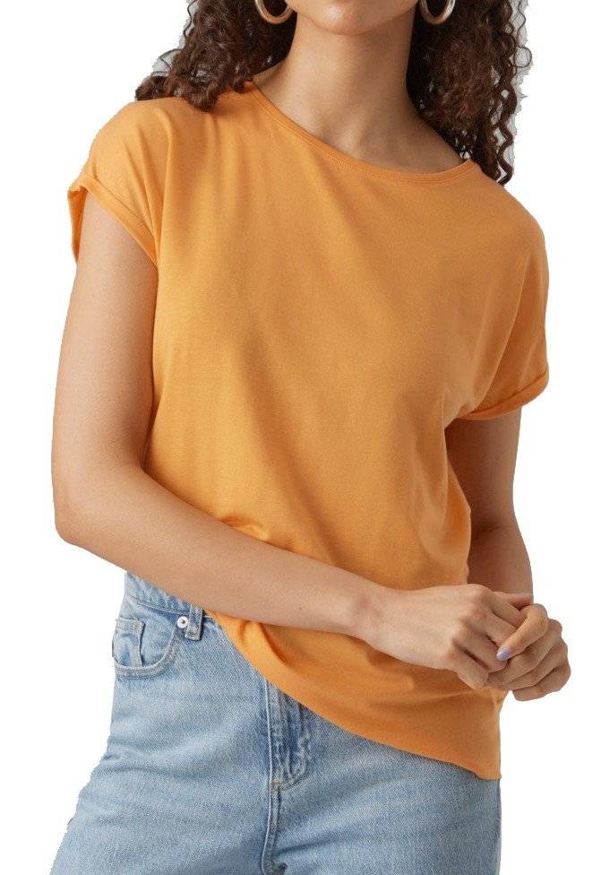 VERO MODA T-SHIRT VERO MODA VMAVA 10284468 ΠΟΡΤΟΚΑΛΙ