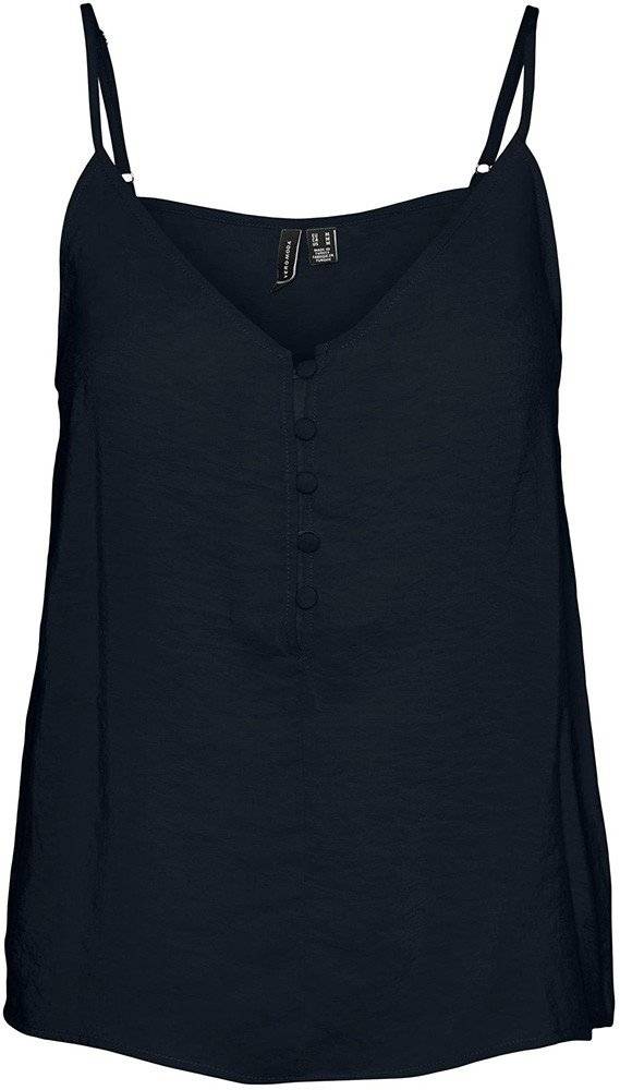 VERO MODA TOP VERO MODA VMQUEENY 10290455 ΜΑΥΡΟ