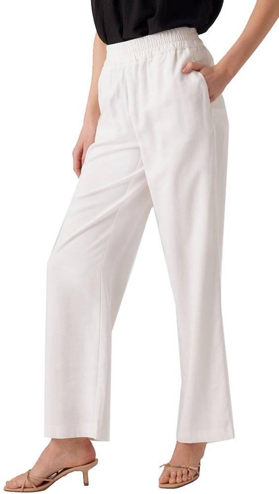 ΠΑΝΤΕΛΟΝΙ VERO MODA VMCARMEN HR WIDE PULL-ON 10278926 ΛΕΥΚΟ