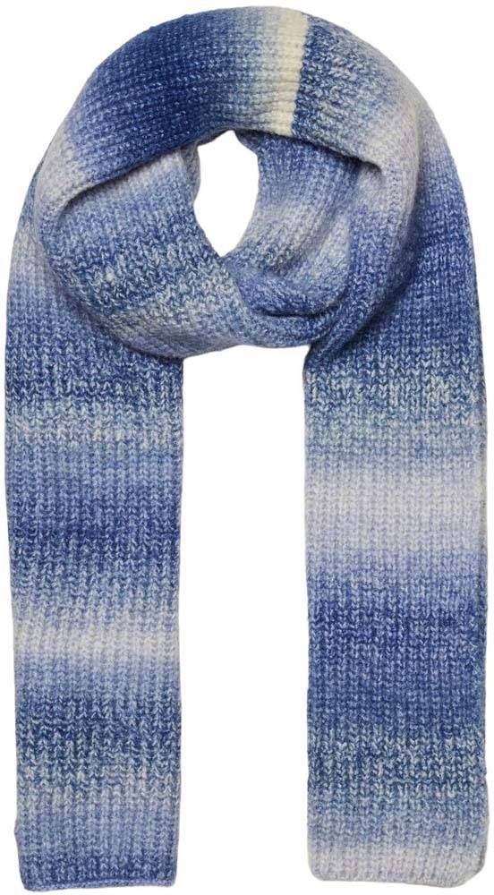 VERO MODA ΚΑΣΚΟΛ VERO MODA VMELEKTRA 10269203 ΡΙΓΕ ΜΠΛΕ/ΛΕΥΚΟ (ONE SIZE)