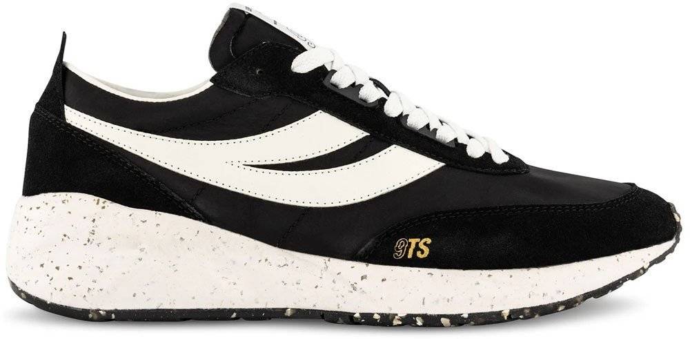 ΠΑΠΟΥΤΣΙ SUPERGA 4089 TRAINING 9TS SLIM VEGAN S7128GW A57 ΜΑΥΡΟ/ΛΕΥΚΟ