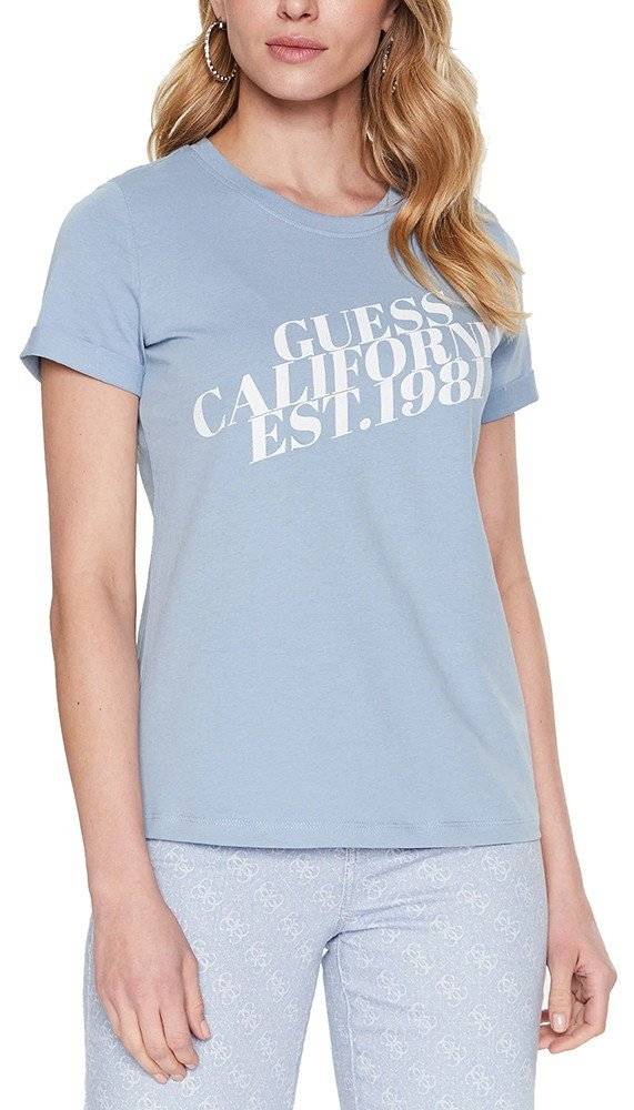 GUESS T-SHIRT GUESS AURELIA W3RI26JA914 ΜΠΛΕ