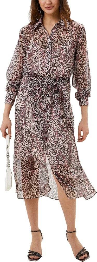 ΦΟΡΕΜΑ GUESS LAMA W3RK18WDW52 ANIMAL PRINT ΠΟΛΥΧΡΩΜΟ
