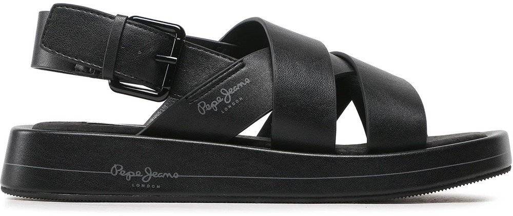 PEPE JEANS ΣΑΝΔΑΛΙΑ PEPE JEANS SUMMER BLOCK PLS90578 ΜΑΥΡΟ