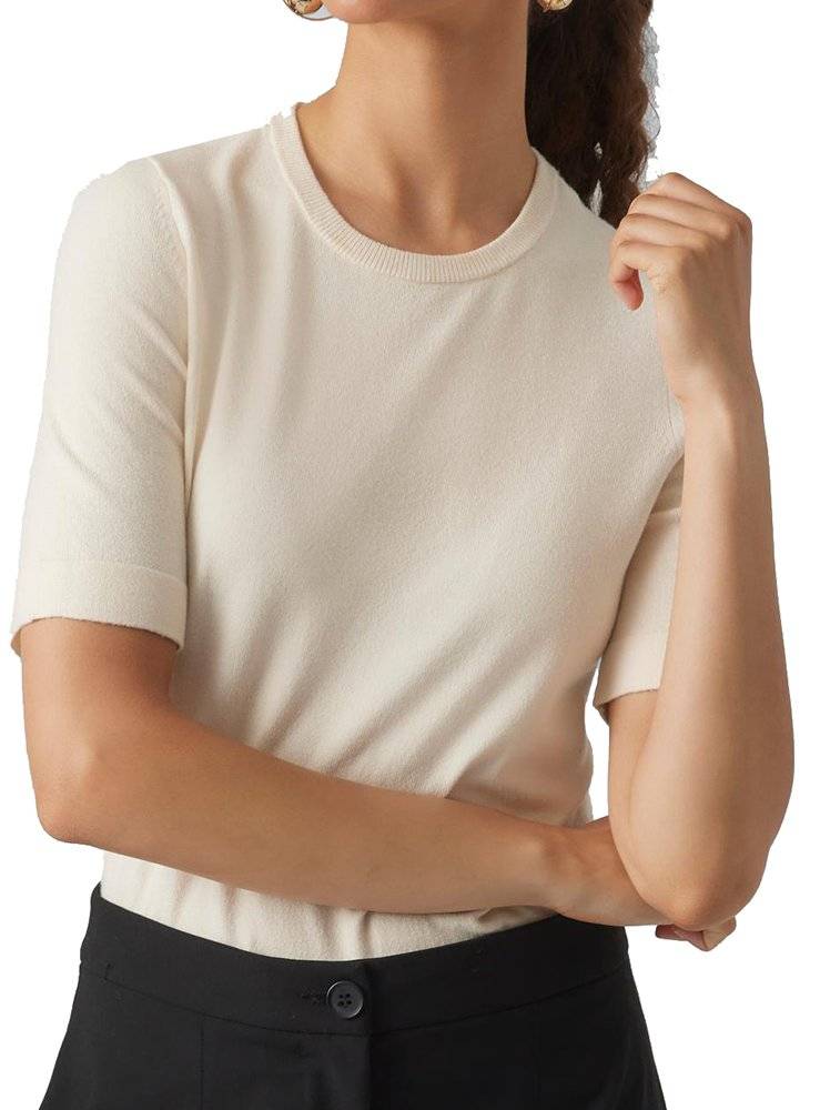VERO MODA TOP VERO MODA VMHAPPINESS 2/4 10290602 ΠΛΕΚΤΟ ΜΠΕΖ
