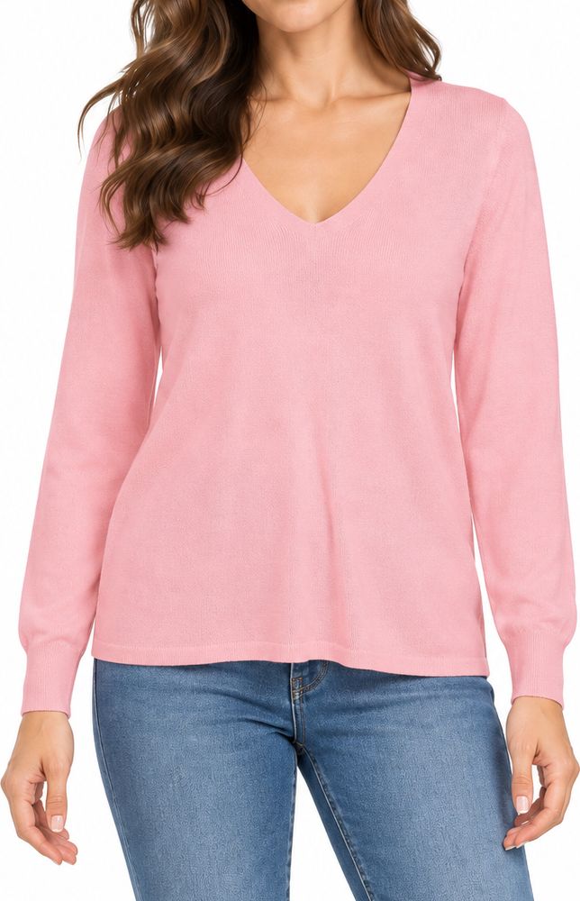 VERO MODA ΠΟΥΛΟΒΕΡ VERO MODA VMHAPPINESS 10290604 ΡΟΖ