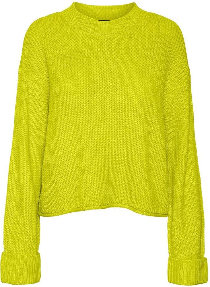 VERO MODA ΠΟΥΛΟΒΕΡ VERO MODA VMSAYLA FOLD 10290615 ΚΙΤΡΙΝΟ