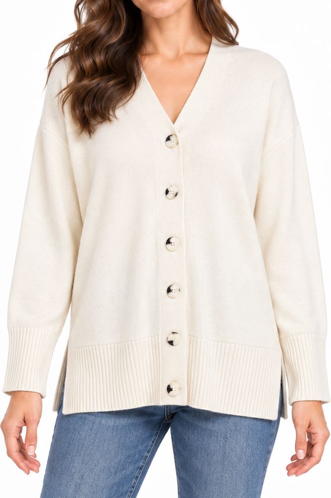 VERO MODA ΖΑΚΕΤΑ VERO MODA VMGOLDNEEDLE WIDE 10290642 ΕΚΡΟΥ