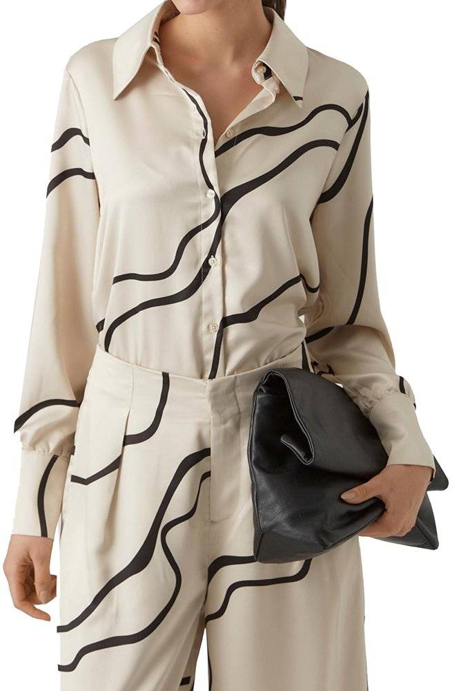 ΠΟΥΚΑΜΙΣΟ VERO MODA VMMERLE 10295431 ΕΚΡΟΥ