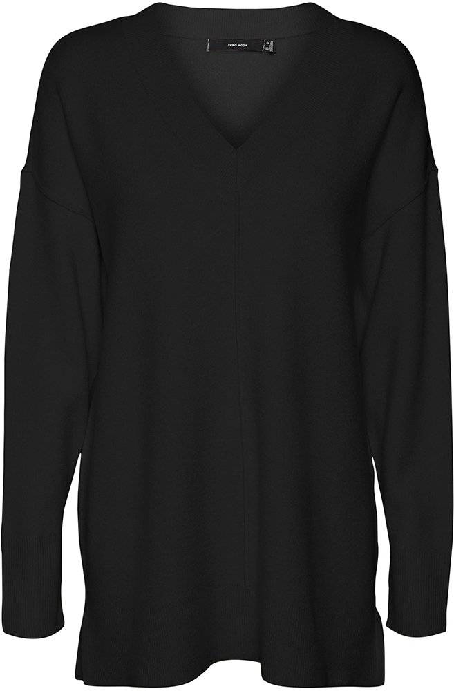 VERO MODA ΠΟΥΛΟΒΕΡ VERO MODA VMGOLD 10297305 ΜΑΥΡΟ