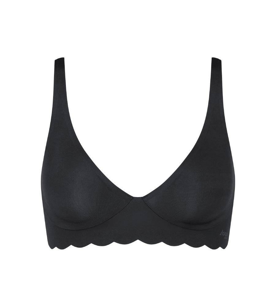 ΣΟΥΤΙΕΝ SLOGGI ZERO MICROFIBRE 2.0 H SOFT BRA ΜΑΥΡΟ