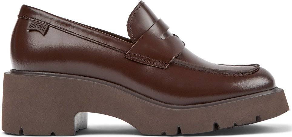 ΜΟΚΑΣΙΝΙΑ CAMPER MILAH K201425-011 ΜΠΟΡΝΤΩ