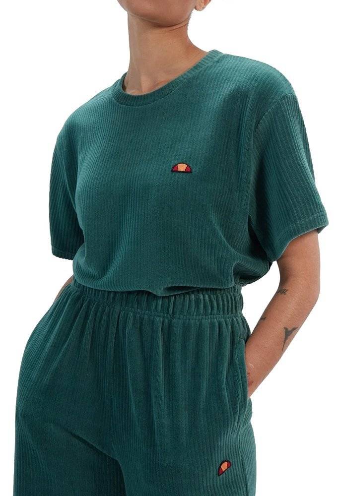 ELLESSE T-SHIRT ELLESSE VANENNA ΚΟΤΛΕ SGT19423 ΣΚΟΥΡΟ ΠΡΑΣΙΝΟ