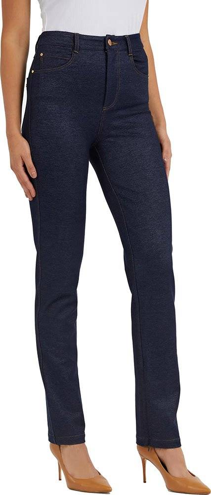 GUESS ΠΑΝΤΕΛΟΝΙ GUESS 5 POCKETS CAROLINE STRAIGHT W3YB30KBU70 ΣΚΟΥΡΟ DENIM ΜΠΛΕ