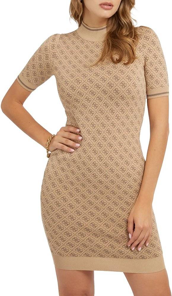 ΦΟΡΕΜΑ GUESS LISE 4G LOGO ΠΛΕΚΤΟ W3YK39Z37K0 ΜΠΕΖ