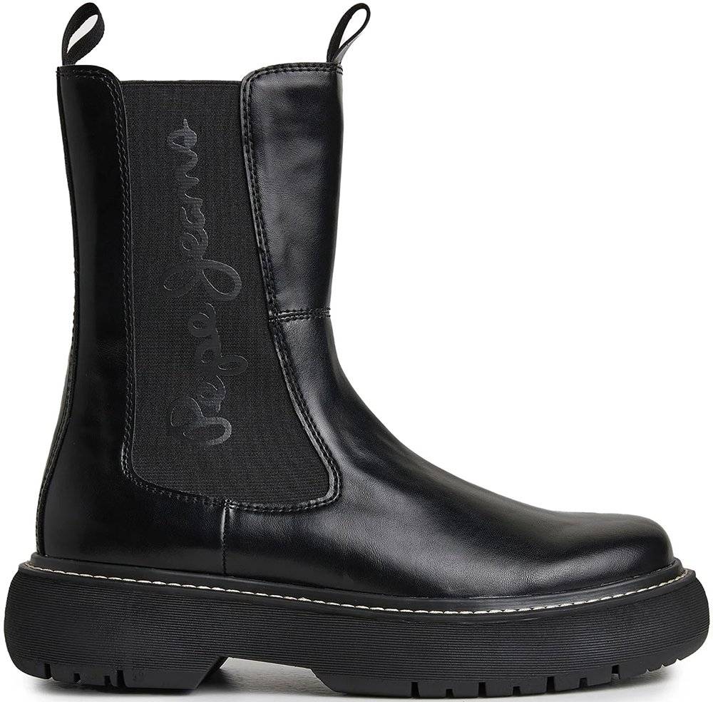 PEPE JEANS ΜΠΟΤΑΚΙ PEPE JEANS YOKO CHELSEA PLS50504 ΜΑΥΡΟ