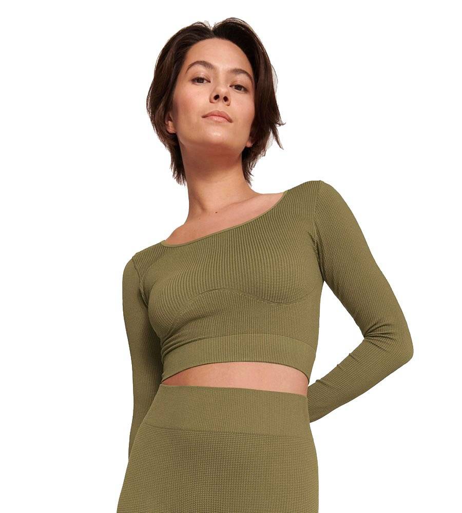 CROP TOP SLOGGI EVER INFUSED CBD LS ΛΑΔΙ