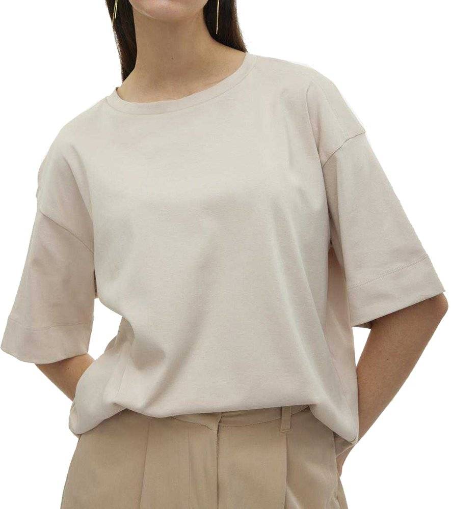T-SHIRT VERO MODA VMDIDDE LOOSE 10301183 ΑΝΟΙΧΤΟ ΓΚΡΙ