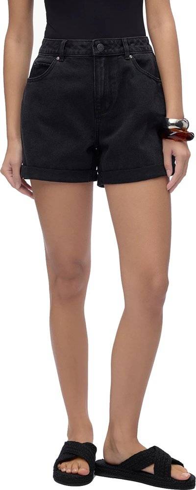 VERO MODA ΣΟΡΤΣ VERO MODA VMZURI HR LOOSE DENIM 10279493 ΜΑΥΡΟ