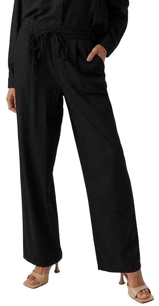 ΠΑΝΤΕΛΟΝΙ VERO MODA VMJESMILO WIDE 10287363 ΜΑΥΡΟ