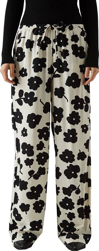 ΠΑΝΤΕΛΟΝΑ VERO MODA VMJESSA HW WIDE 10305635 FLORAL ΛΕΥΚΟ