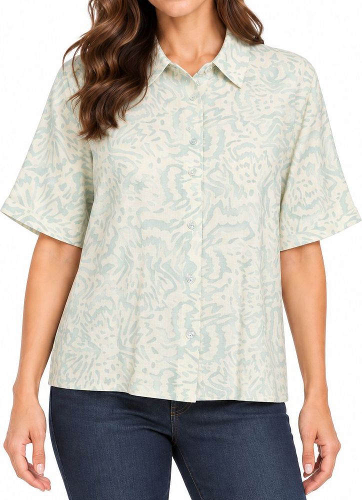 VERO MODA ΠΟΥΚΑΜΙΣΟ VERO MODA VMMYMILO 2/4 10303687 FLORAL ΜΕΝΤΑ