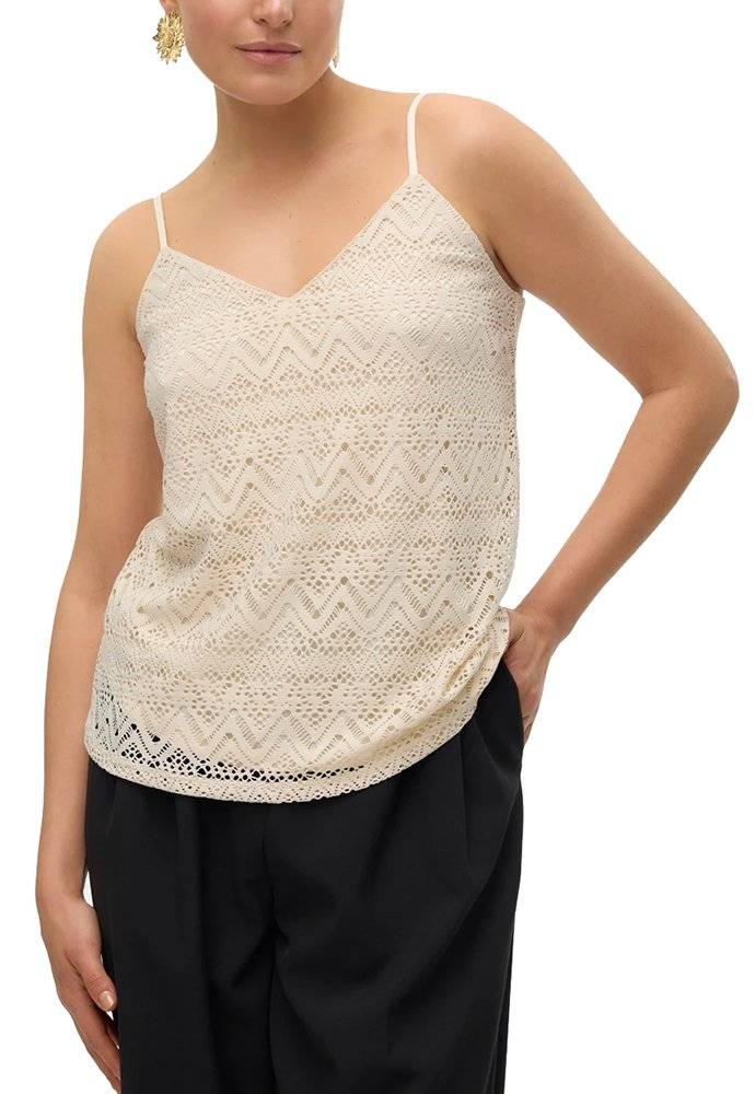 VERO MODA TOP VERO MODA VMMAYA SINGLET 10304453 ΜΠΕΖ