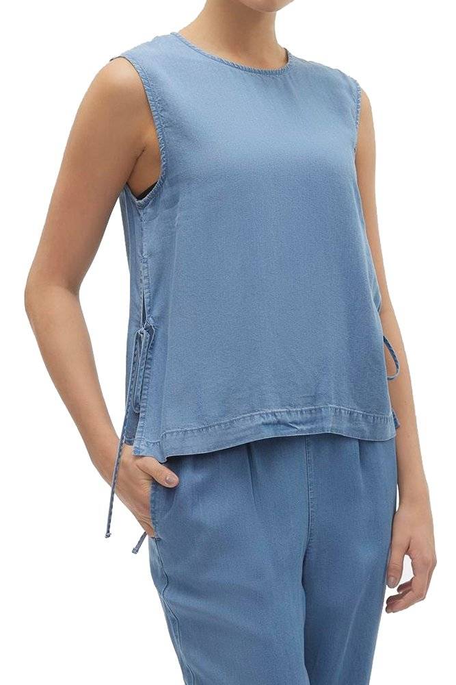 VERO MODA TOP VERO MODA VMBREE JEAN 10304870 ΜΠΛΕ