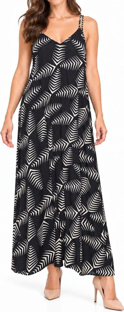VERO MODA ΦΟΡΕΜΑ VERO MODA VMKANYA SINGLET 7/8 10308156 ΜΑΥΡΟ