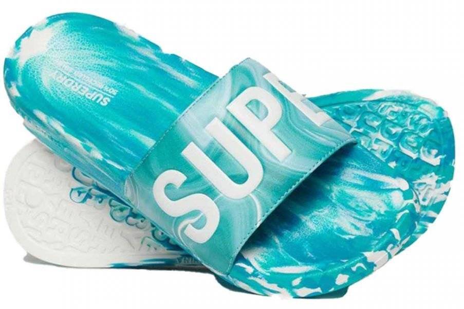 SUPERDRY ΣΑΓΙΟΝΑΡΕΣ SUPERDRY SDRY MARBLE VEGAN WF310218A ΤΥΡΚΟΥΑΖ