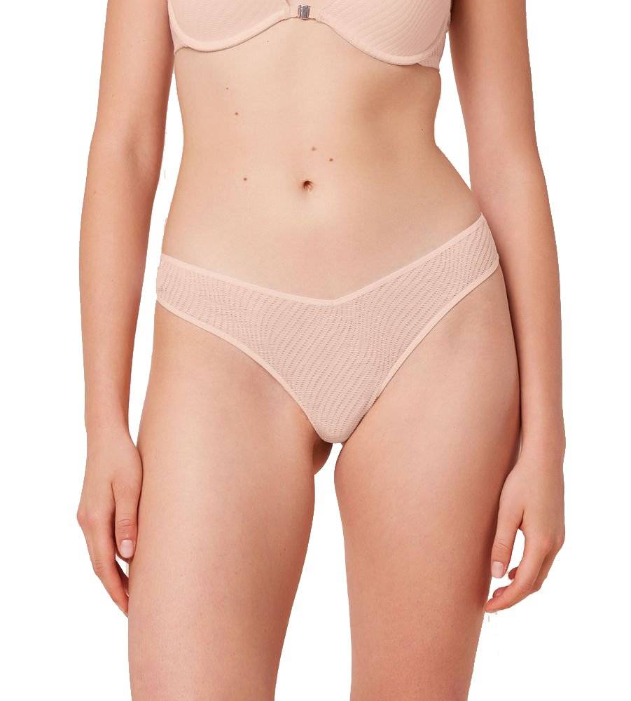 ΣΛΙΠΑΚΙ TRIUMPH HARMONY SPOTLIGHT HIGH LEG BRAZILIAN ΑΝΟΙΧΤΟ ΜΠΕΖ