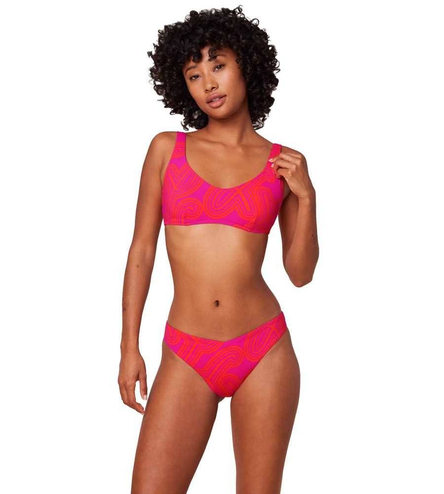 TRIUMPH BIKINI BRIEF TRIUMPH FLEX SMART SUMMER RIO PT EX ΡΟΖ/ΠΟΡΤΟΚΑΛΙ