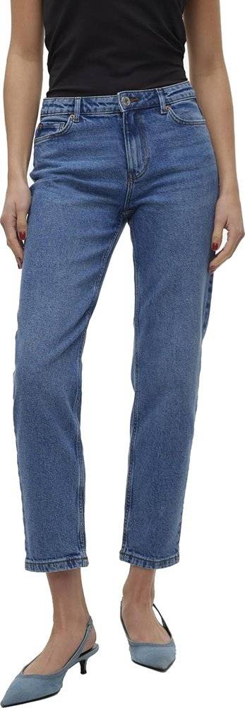 VERO MODA JEANS VERO MODA VMKYLA MR STRAIGHT 10307321 ΜΠΛΕ