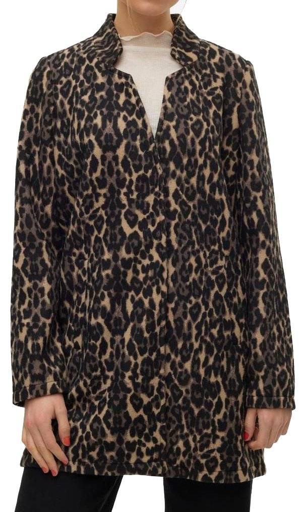 VERO MODA ΤΖΑΚΕΤ VERO MODA VMBRUSHEDKATRINELEO 10288828 ΚΑΦΕ