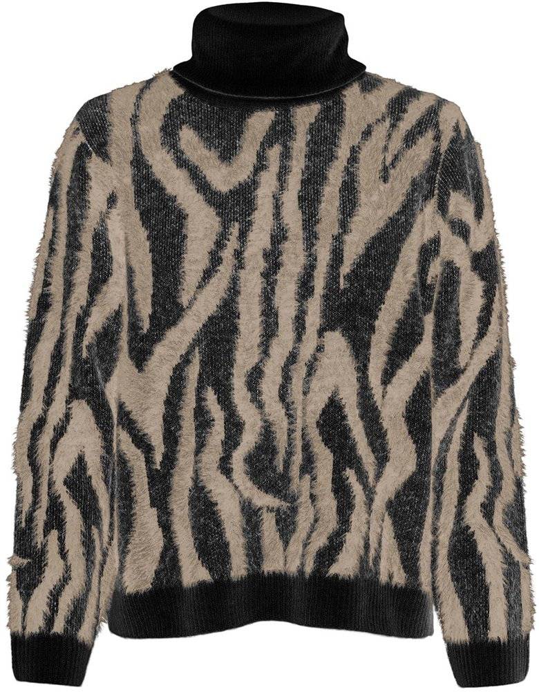 ΠΟΥΛΟΒΕΡ VERO MODA VMVALENTINA 10314685 ΜΑΥΡΟ/ΚΑΦΕ