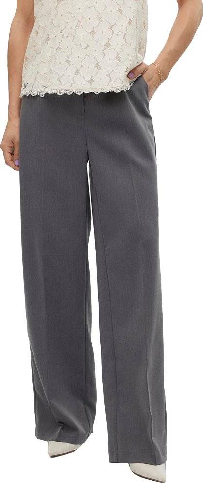 VERO MODA ΠΑΝΤΕΛΟΝΙ VERO MODA VMBEATE HW WIDE 10311175 ΓΚΡΙ ΜΕΛΑΝΖΕ