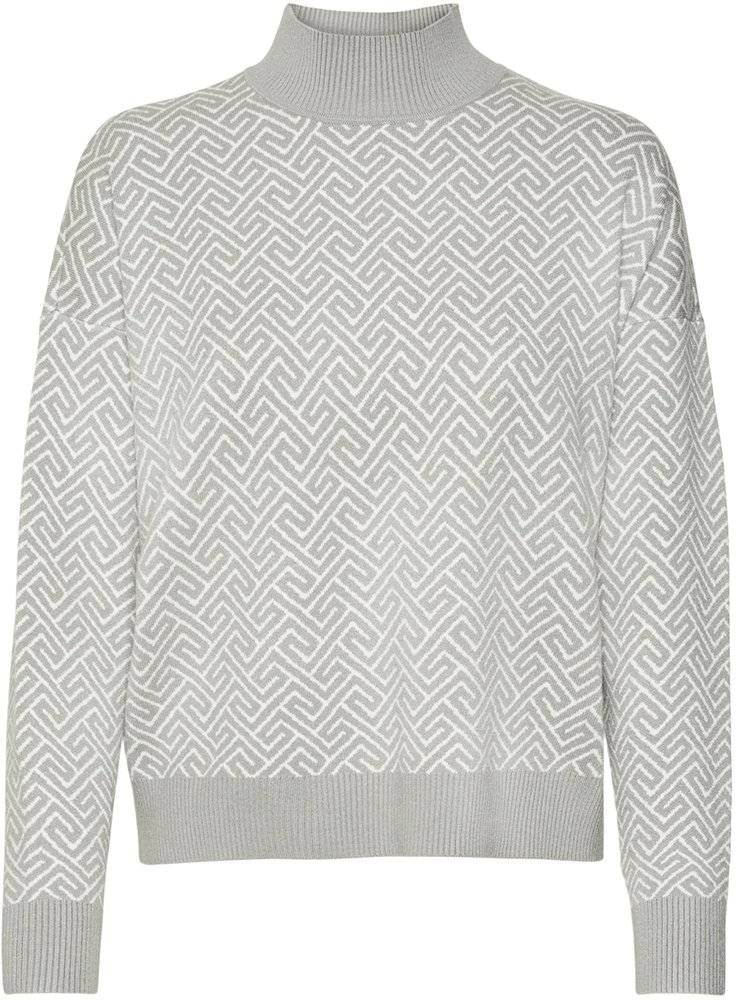 ΠΟΥΛΟΒΕΡ VERO MODA VMARIA ART BATWING 10314460 ΑΝΟΙΧΤΟ ΓΚΡΙ