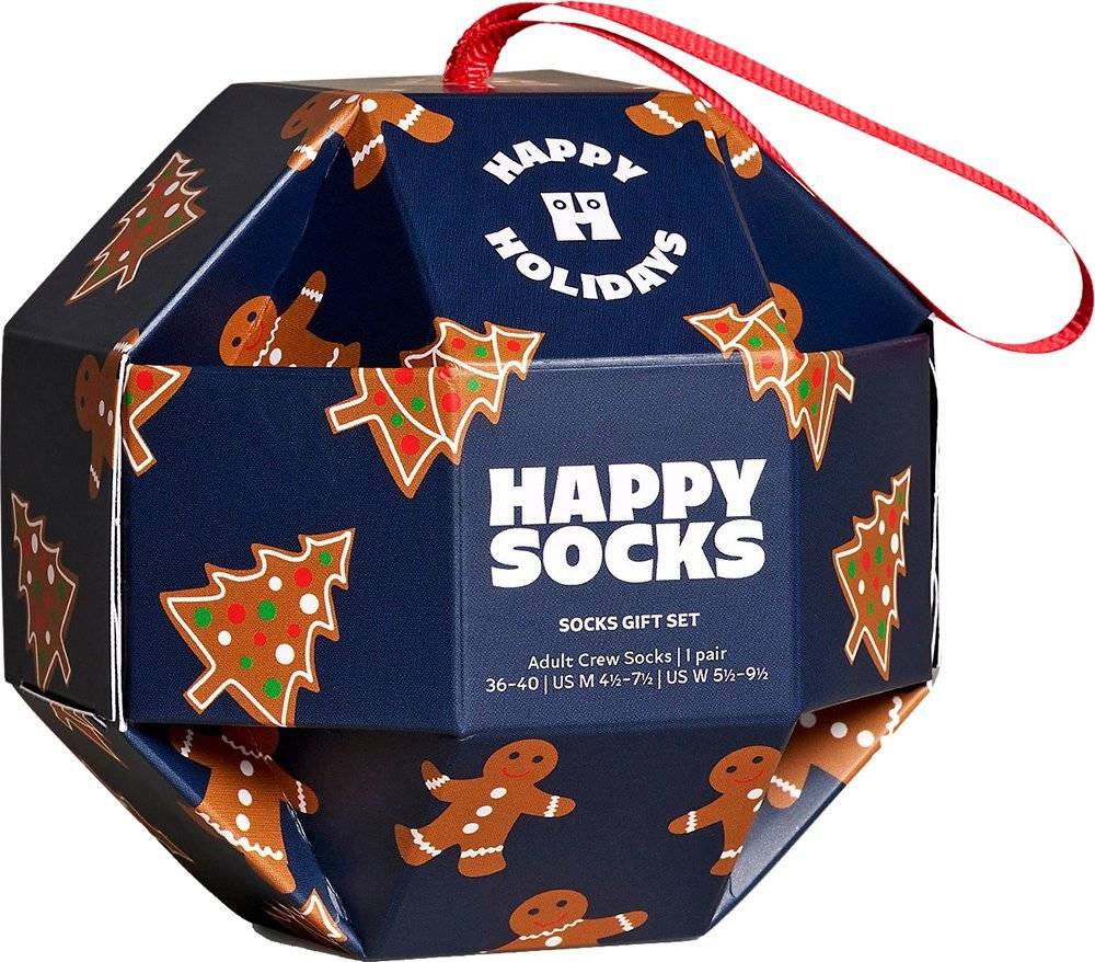 HAPPY SOCKS ΚΑΛΤΣΕΣ HAPPY SOCKS GINGERBREAD COOKIES P000405 GIFT BOX