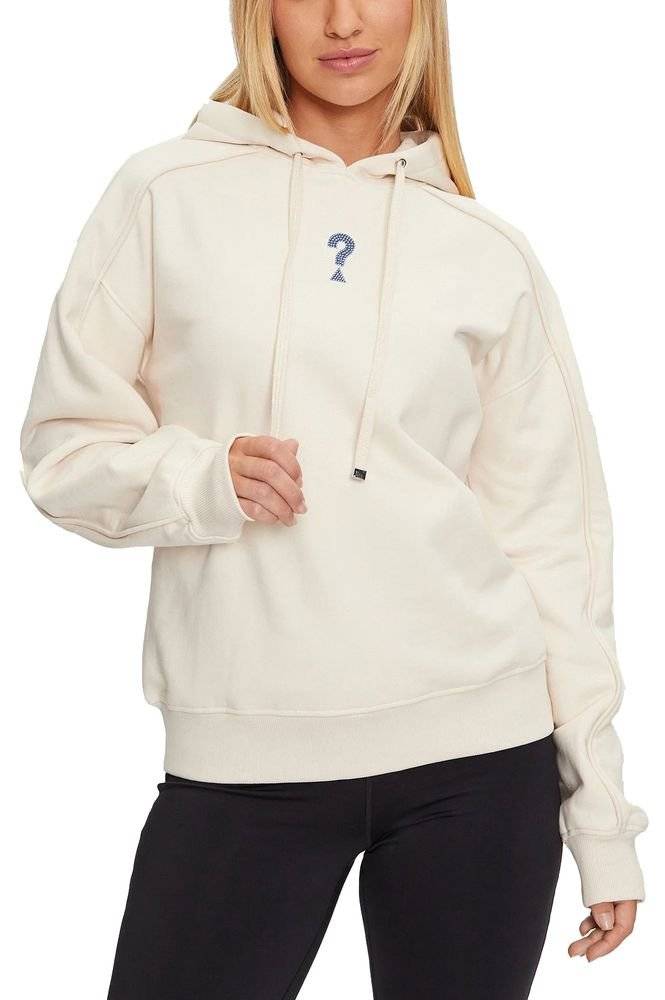 GUESS HOODIE GUESS ROSES TRIANGLE W4BQ05KBY51 ΚΡΕΜ