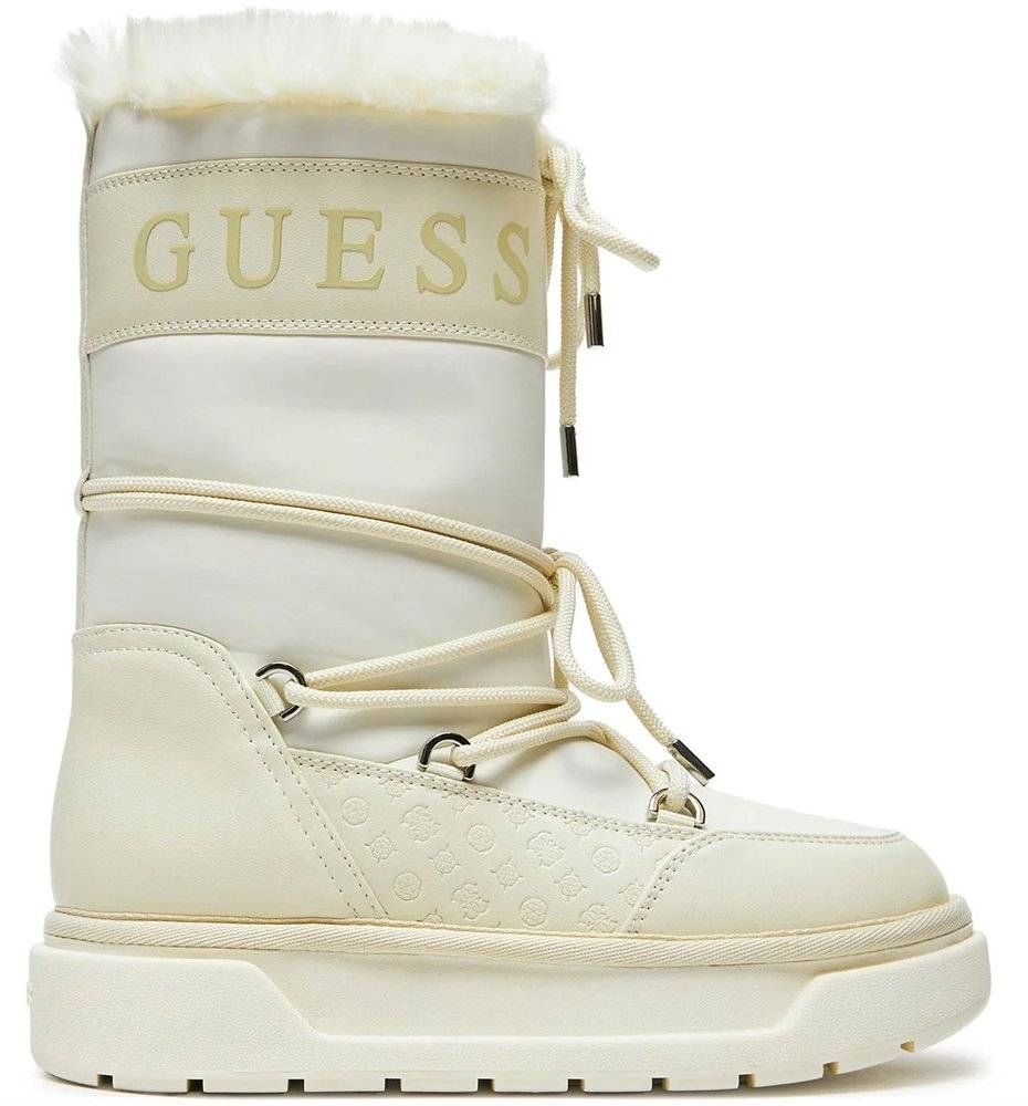 GUESS ΜΠΟΤΕΣ ΧΙΟΝΙΟΥ GUESS UNDELO FLFUELELE11 ΙΒΟΥΑΡ