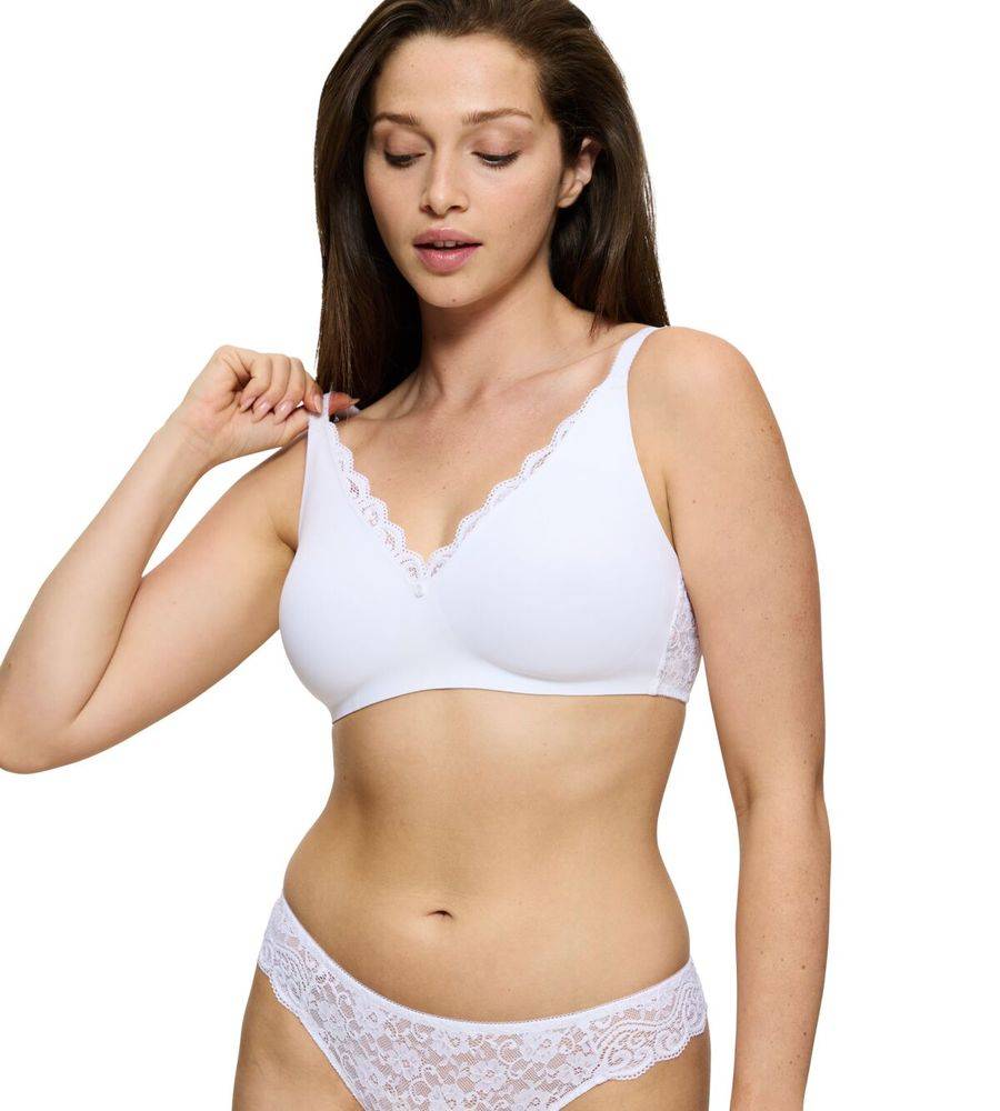 TRIUMPH ΣΟΥΤΙΕΝ TRIUMPH AMOURETTE N01 ΛΕΥΚΟ
