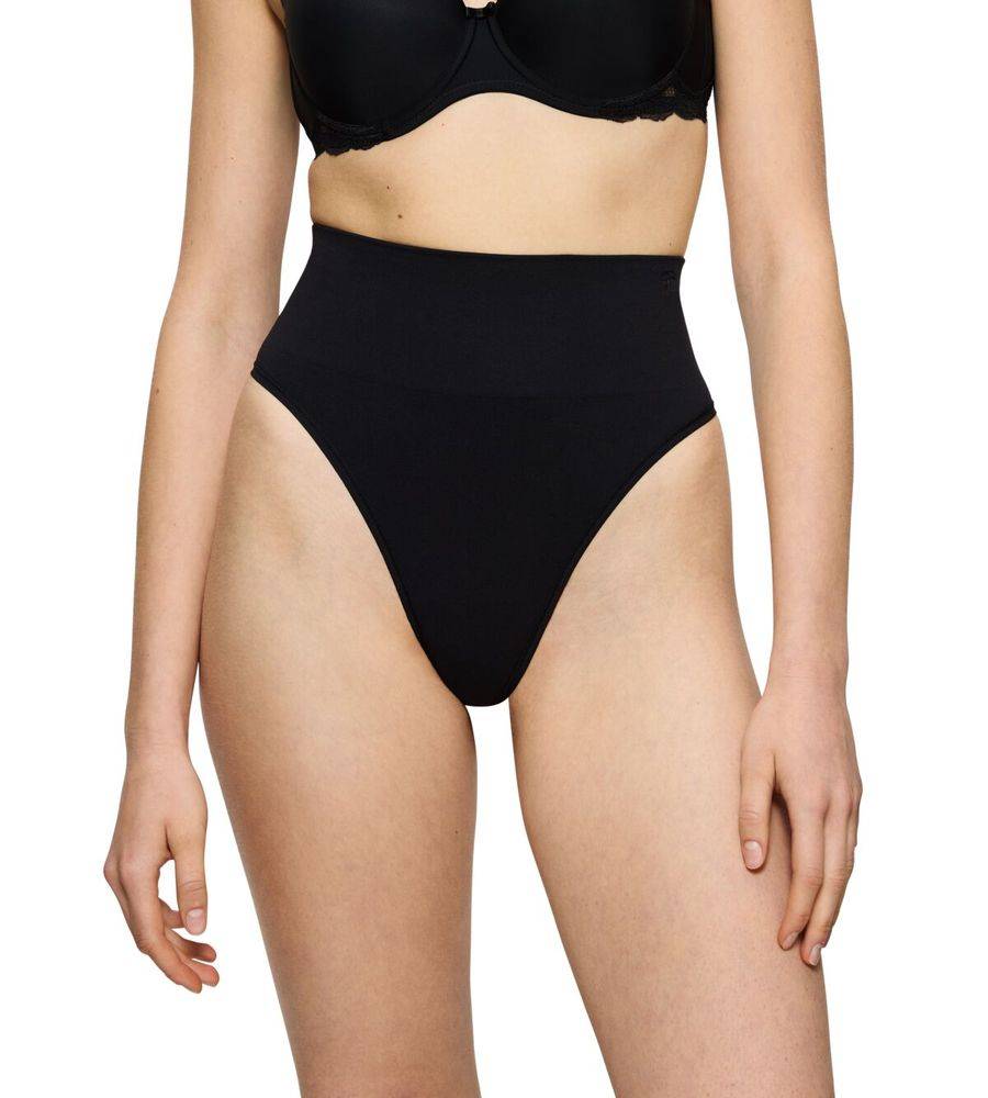 ΣΛΙΠΑΚΙ TRIUMPH SOFT SCULPT BANDEAU STRING ΜΑΥΡΟ